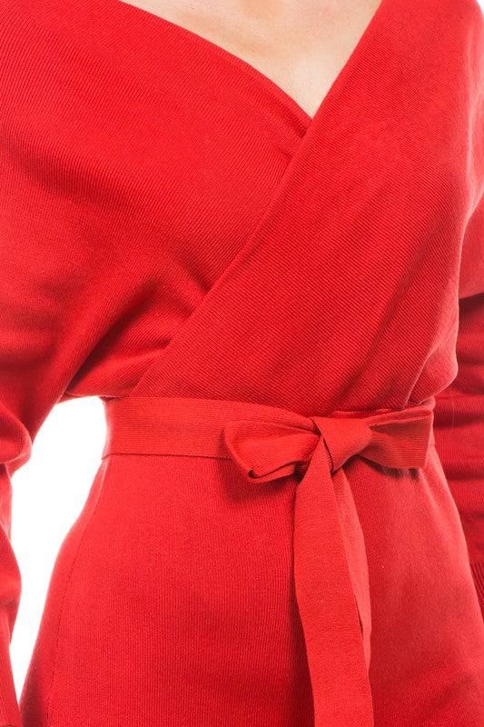 ROBE EN TRICOT MODE FEMME