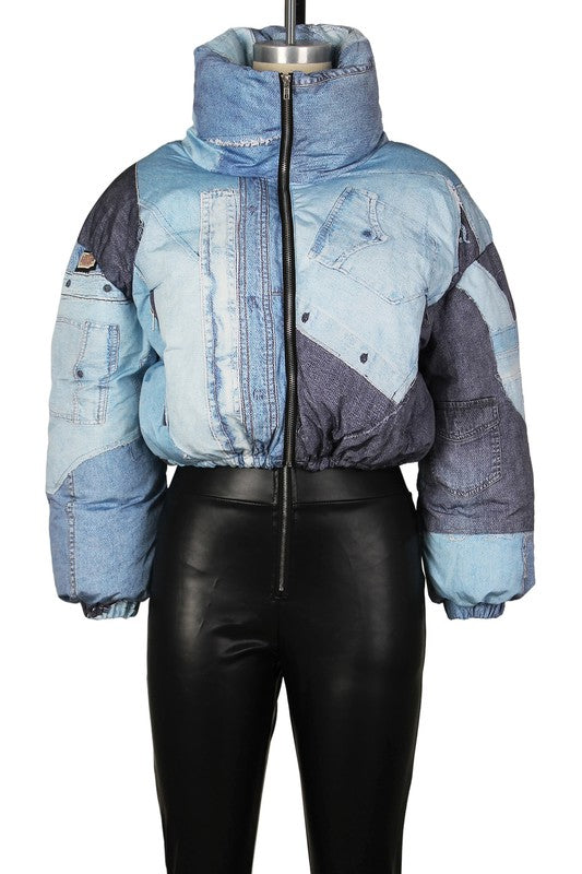 VESTE DOUDOUNE À LA MODE SEXY