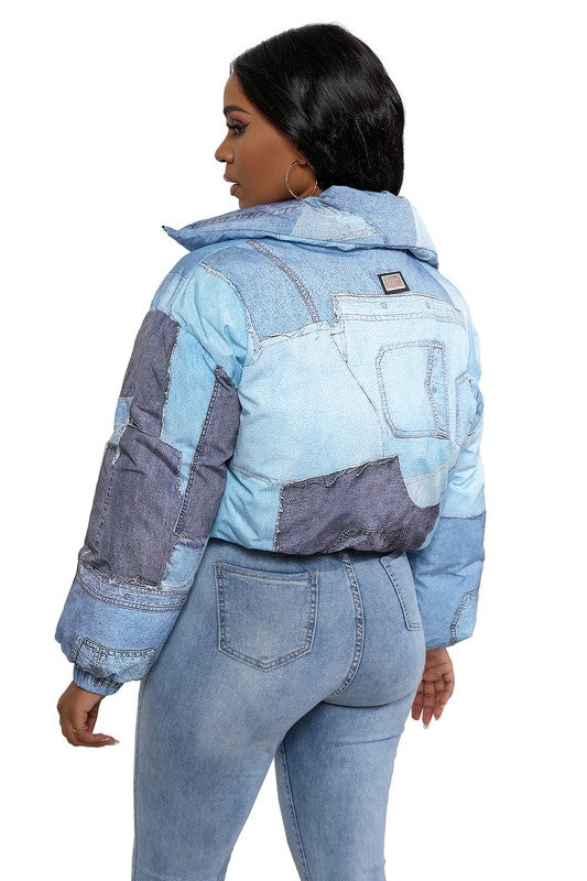 VESTE DOUDOUNE À LA MODE SEXY