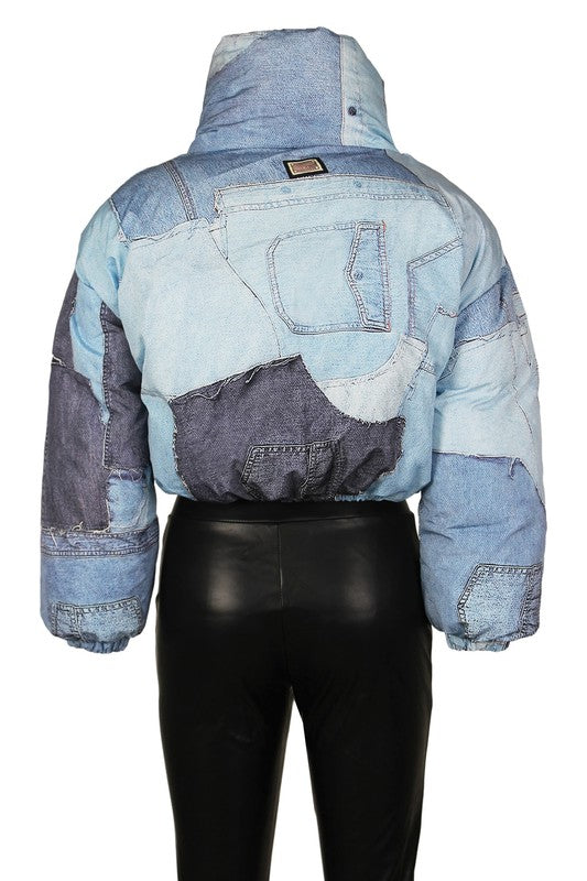 VESTE DOUDOUNE À LA MODE SEXY