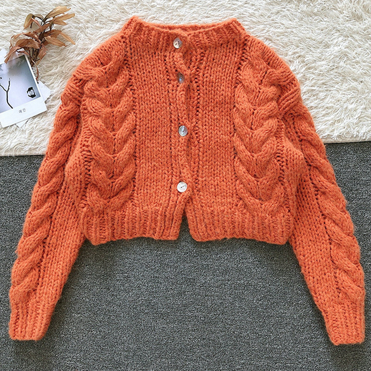 Pull tricoté en laine mohair pour femme, veste cardigan ample, haut en tricot, vêtements faits à la main, cadeau pour femme, tenue tricotée à la main