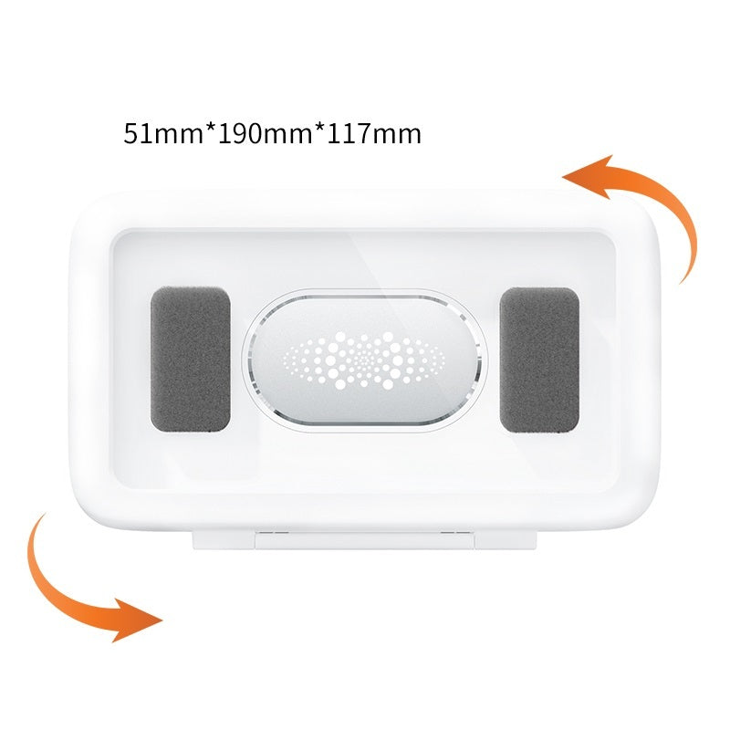 Étui de téléphone mural étanche pour salle de bain antibuée