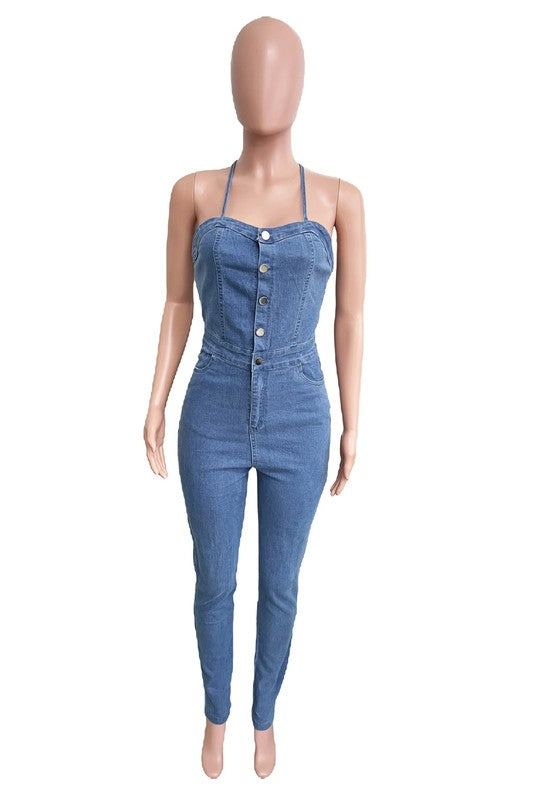 COMBINAISON SEXY EN JEAN