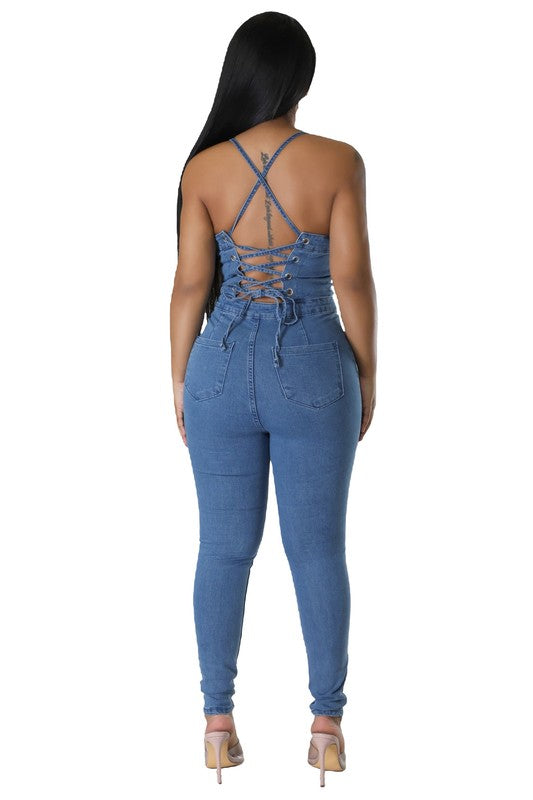 COMBINAISON SEXY EN JEAN