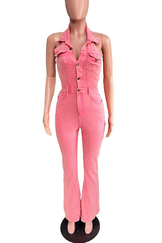 COMBINAISON EN JEAN MODE FEMME