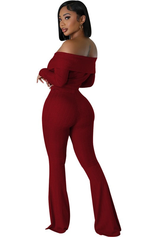 ENSEMBLE PANTALON DEUX PIÈCES MODE FEMME