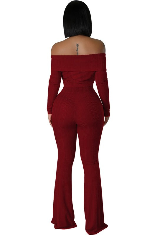 ENSEMBLE PANTALON DEUX PIÈCES MODE FEMME