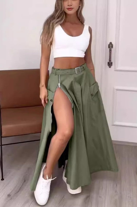 VROUENS MODE LANG MAXI ROMPE